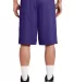 Sport Tek Extra Long PosiCharge Classic Mesh 8482  in Purple back view