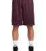Sport Tek Long PosiCharge Classic Mesh 8482 Short  Maroon front view
