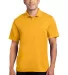 Sport Tek Micropique Sport Wick Polo ST650 in Gold front view