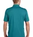 Sport Tek Contrast Stitch Micropique Sport Wick Po Tropic Blue/Wh back view