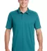 Sport Tek Contrast Stitch Micropique Sport Wick Po Tropic Blue/Wh front view