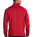 Sport Tek Sport Wick Stretch 12 Zip Pullover ST850 in True red back view