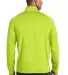 Sport Tek Sport Wick Stretch 12 Zip Pullover ST850 Charge Green back view