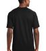 Sport Tek Dry Zone153 Short Sleeve Raglan T Shirt  Black back view