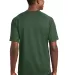 Sport Tek Dry Zone153 Short Sleeve Raglan T Shirt  in Forest green back view