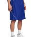 Sport Tek PosiCharge Mesh153 Reversible Spliced Sh in True royal/wht front view