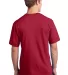 Port  Company All American Tee USA100 Red back view