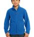 Port Authority Youth Value Fleece Jacket Y217 in True royal front view