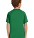 Sport Tek Youth Dry Zone153 Raglan T Shirt Y473 Kelly Green back view