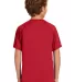 Sport Tek Youth Dry Zone153 Raglan T Shirt Y473 True Red back view