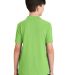 Port Authority Youth Silk Touch153 Polo Y500 in Lime back view