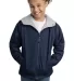 Port Authority Youth Team Jacket YJP56 Bright Navy front view