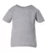 3401 Rabbit Skins® Infant T-shirt HEATHER front view