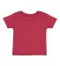 3401 Rabbit Skins® Infant T-shirt GARNET back view