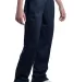 Sport Tek Youth Tricot Track Pant YPST91 in True navy front view