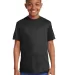 Sport Tek Youth Competitor153 Tee YST350 in Black front view