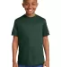 Sport Tek Youth Competitor153 Tee YST350 in Forest green front view