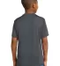 Sport Tek Youth Competitor153 Tee YST350 in Iron grey back view