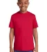 Sport Tek Youth Competitor153 Tee YST350 in True red front view