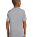 Sport Tek Youth Competitor153 Tee YST350 in Silver back view