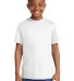 Sport Tek Youth Competitor153 Tee YST350 in White front view