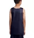Sport Tek Youth PosiCharge Classic Mesh 8482 Rever True Navy/Wh back view
