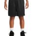 Sport Tek Youth PosiCharge Classic Mesh 8482 Short Black front view