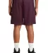 Sport Tek Youth PosiCharge Classic Mesh 8482 Short in Maroon back view