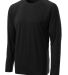 Sport Tek Youth Long Sleeve Ultimate Performance C in Black