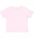 3301J Rabbit Skins® Juvy/Toddler T-shirt Pink front view
