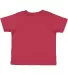 3301J Rabbit Skins® Juvy/Toddler T-shirt Garnet back view