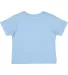 3301J Rabbit Skins® Juvy/Toddler T-shirt Light Blue back view