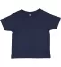 3301J Rabbit Skins® Juvy/Toddler T-shirt Navy front view
