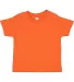 3301J Rabbit Skins® Juvy/Toddler T-shirt Orange front view