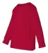 Rabbit Skins 3311 Toddler Long Sleeve T-shirt RED side view