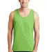 2200 Gildan Ultra Cotton Tank Top in Lime front view