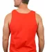 2200 Gildan Ultra Cotton Tank Top in Red back view