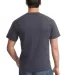 2300 Gildan Ultra Cotton Pocket T-shirt in Charcoal back view