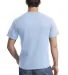 2300 Gildan Ultra Cotton Pocket T-shirt in Light blue back view