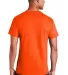 2300 Gildan Ultra Cotton Pocket T-shirt in S orange back view