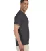 2300 Gildan Ultra Cotton Pocket T-shirt in Charcoal side view