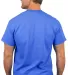 2300 Gildan Ultra Cotton Pocket T-shirt in Royal back view