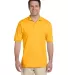 Jerzees 437M Jersey Sport Shirt with SpotShield in Gold front view