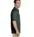 Jerzees 437M Jersey Sport Shirt with SpotShield in Forest green side view