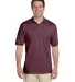 Jerzees 437M Jersey Sport Shirt with SpotShield in Maroon front view
