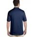 Jerzees 437M Jersey Sport Shirt with SpotShield in J. navy back view