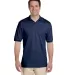 Jerzees 437M Jersey Sport Shirt with SpotShield in J. navy front view