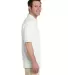 Jerzees 437M Jersey Sport Shirt with SpotShield in White side view