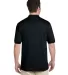Jerzees 437M Jersey Sport Shirt with SpotShield in Black back view