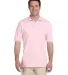 Jerzees 437M Jersey Sport Shirt with SpotShield in Classic pink front view